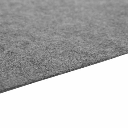 94234 vidaXL Pool Ground Cloth Light Grey 550x280 cm Polyester Geotextile