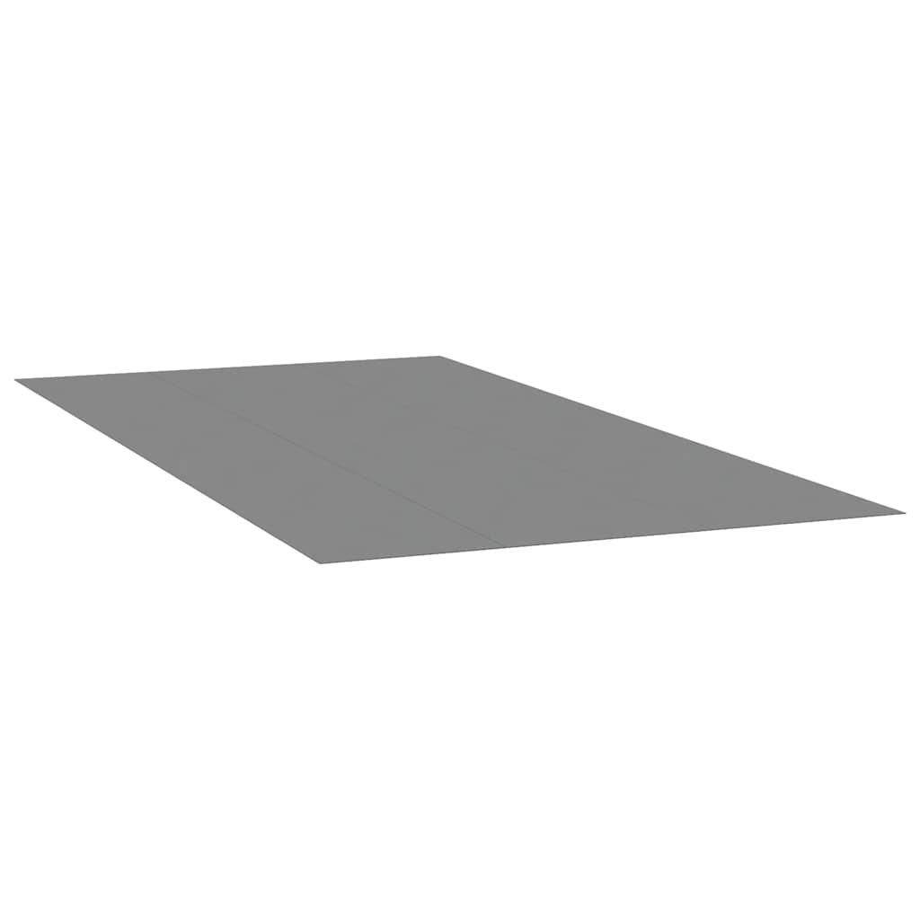 94236 vidaXL Pool Ground Cloth Light Grey 750x370 cm Polyester Geotextile
