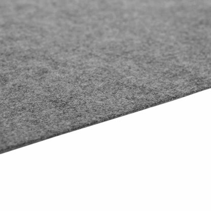 vidaXL Pool Ground Cloth Light Grey 999x500 cm Polyester Geotextile