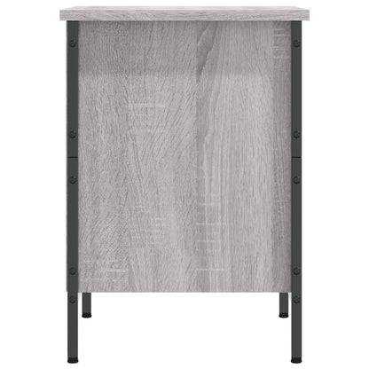 vidaXL Shoe Cabinet Grey Sonoma Holds multiple pairs of shoes