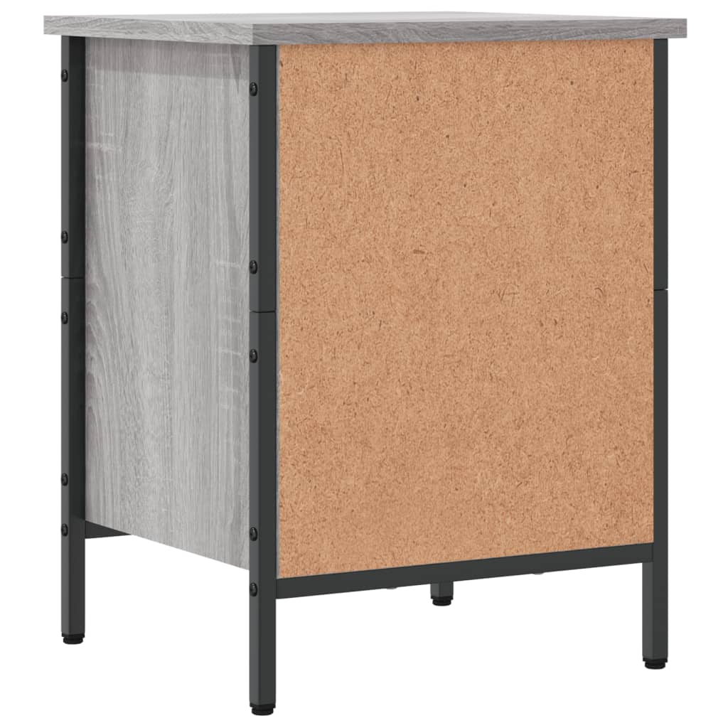 vidaXL Shoe Cabinet Grey Sonoma Holds multiple pairs of shoes