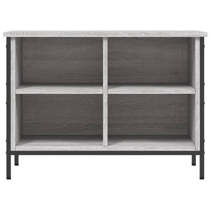vidaXL Shoe Cabinet Grey Sonoma 69x35x50 cm Engineered Wood