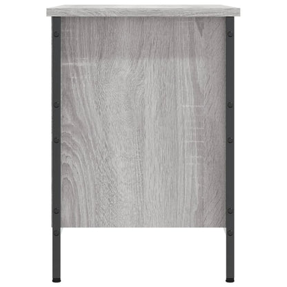 vidaXL Shoe Cabinet Grey Sonoma 4 compartments