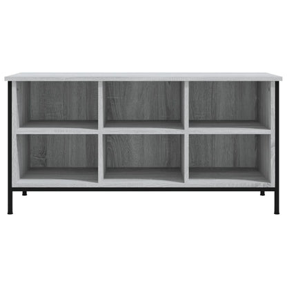 vidaXL Shoe Cabinet Grey Sonoma Holds up to 6 pairs of shoes