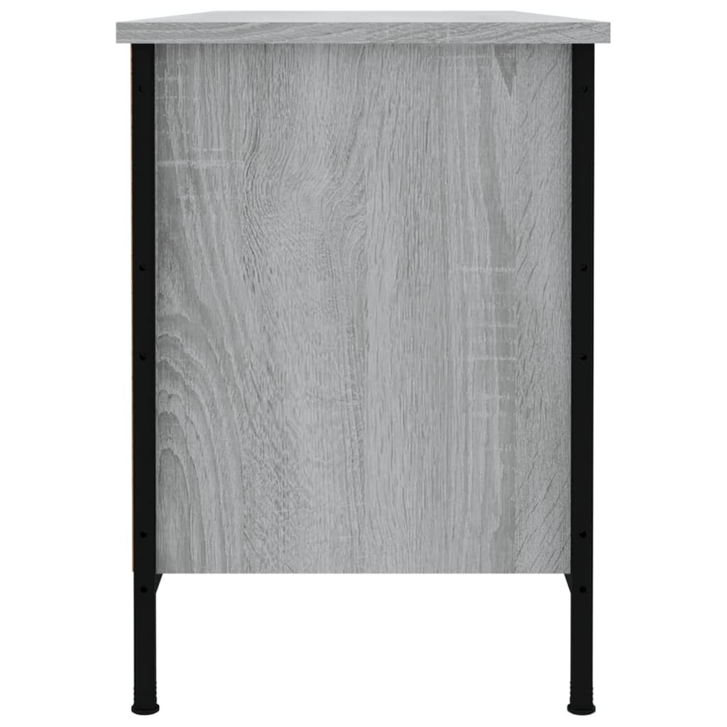 vidaXL Shoe Cabinet Grey Sonoma Holds up to 6 pairs of shoes