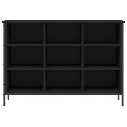 vidaXL Shoe Cabinet Black 9 compartments for storing shoes