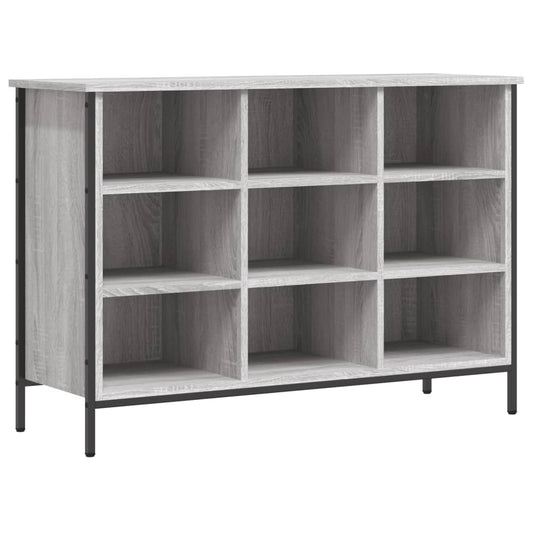 vidaXL Shoe Cabinet Grey Sonoma 9 pairs of shoes