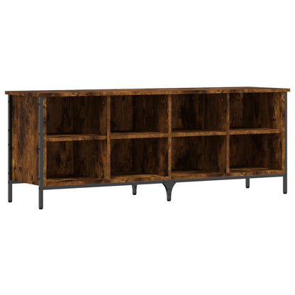 vidaXL Shoe Cabinet Smoked Oak 8 compartments