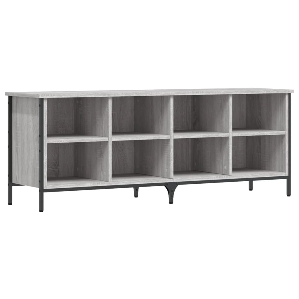 vidaXL Shoe Cabinet Grey Sonoma 8 pairs of shoes