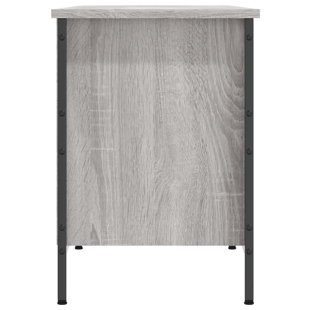 vidaXL Shoe Cabinet Grey Sonoma 8 pairs of shoes
