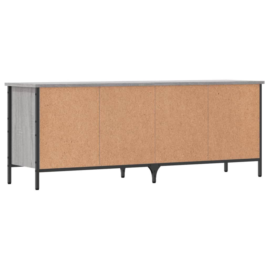 vidaXL Shoe Cabinet Grey Sonoma 8 pairs of shoes