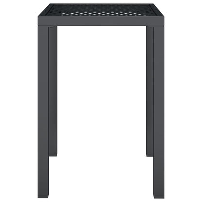 vidaXL Garden Table Anthracite 50x50x72 cm Steel