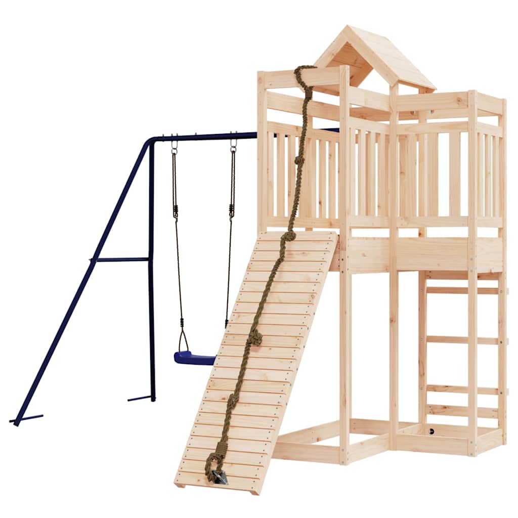 vidaXL Outdoor Playset | Pine Wood | Solid pine wood | Large | Outdoor Playset