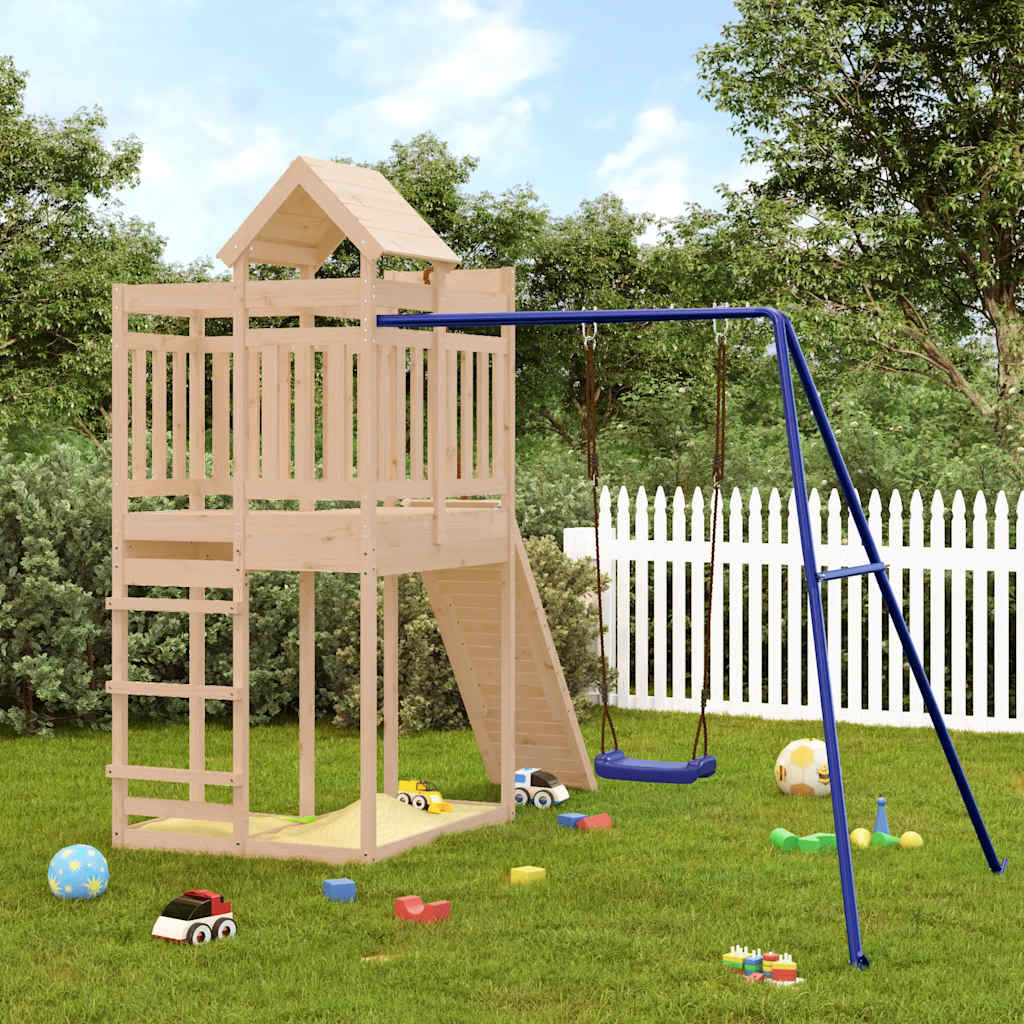 vidaXL Outdoor Playset | Pine Wood | Solid pine wood | Large | Outdoor Playset
