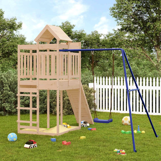 vidaXL Outdoor Playset | Pine Wood | Solid pine wood | Large | Outdoor Playset