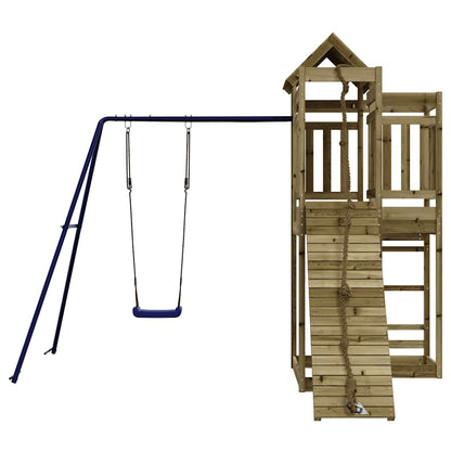 vidaXL Outdoor Playset Impregnated Wood Pine