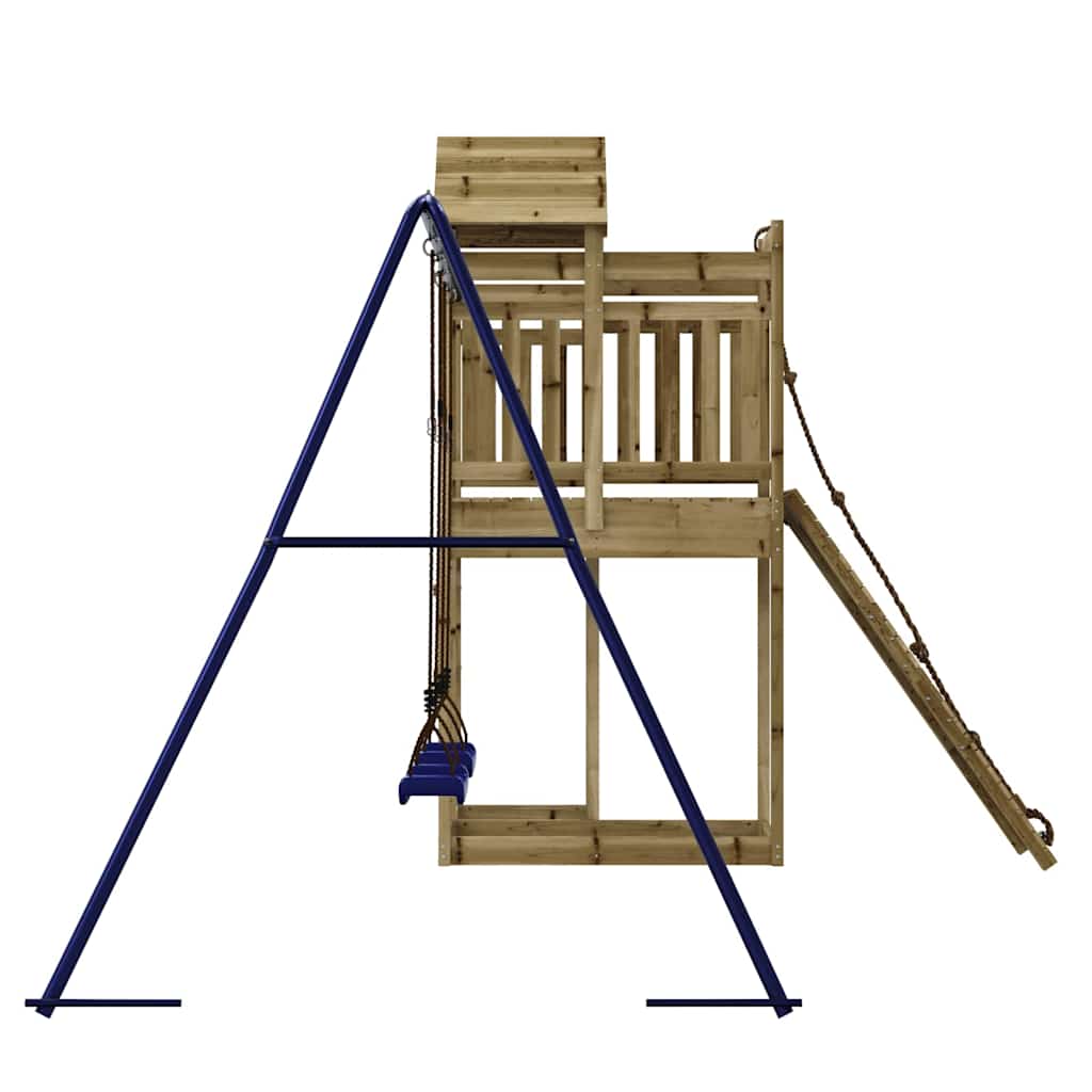 vidaXL Outdoor Playset Impregnated Wood Pine