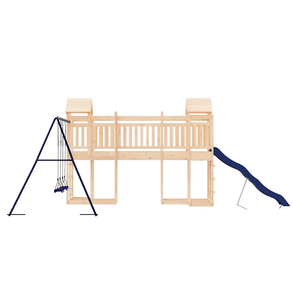 vidaXL Outdoor Playset Solid Wood Pine