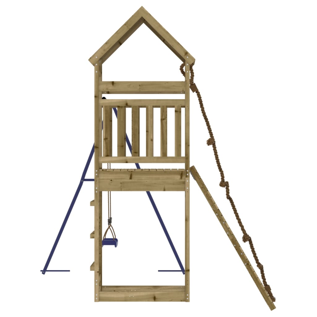 vidaXL Outdoor Playset Impregnated Wood Pine