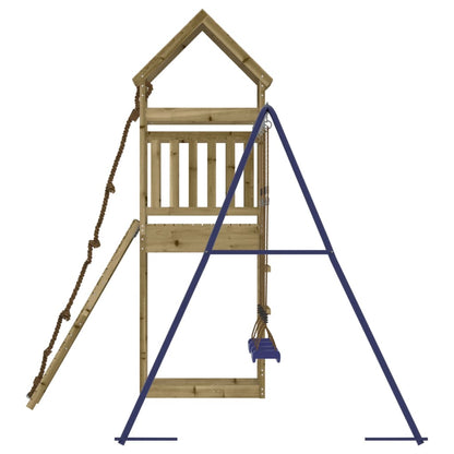 vidaXL Outdoor Playset Impregnated Wood Pine