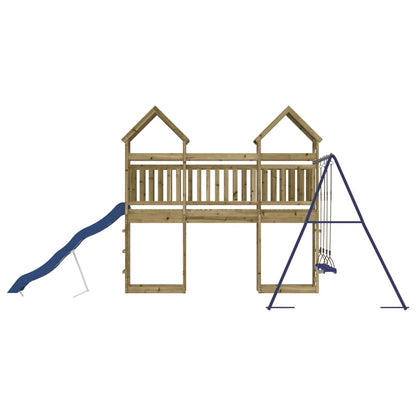 vidaXL Outdoor Playset Impregnated Wood Pine