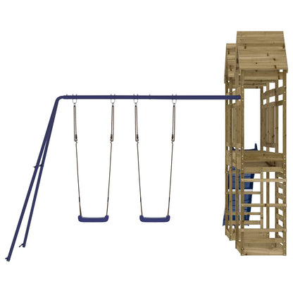 vidaXL Outdoor Playset Impregnated Wood Pine