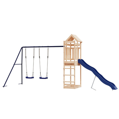 vidaXL Outdoor Playset Solid Wood Pine