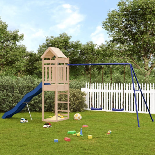 vidaXL Outdoor Playset Solid Wood Pine