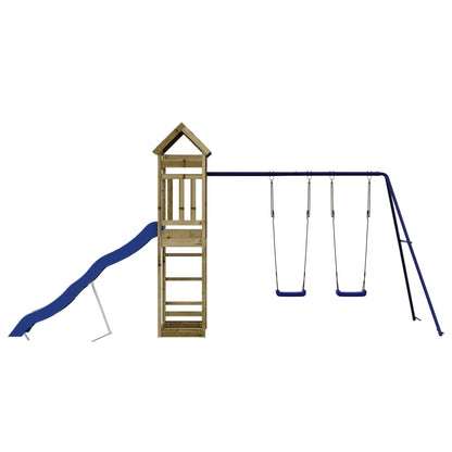 vidaXL Outdoor Playset Impregnated Wood Pine