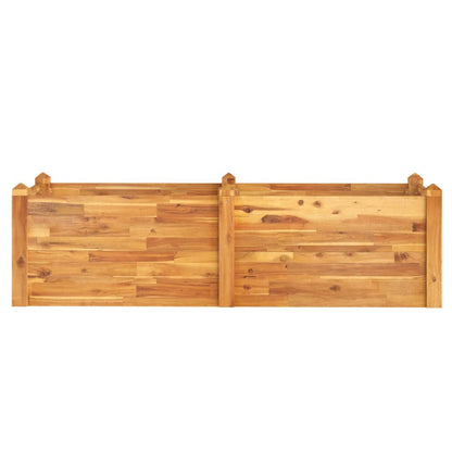 vidaXL Garden Raised Bed 160x60x44 cm Solid Wood Acacia
