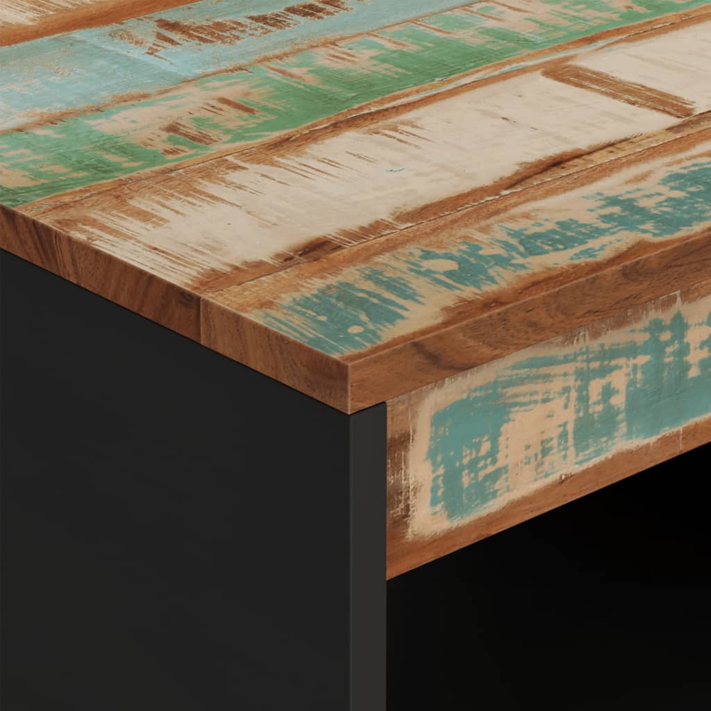 vidaXL Coffee Table 55x50x40 cm Solid Wood Reclaimed