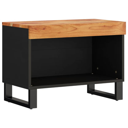 vidaXL TV Cabinet 60x33x43.5 cm Solid Wood Acacia