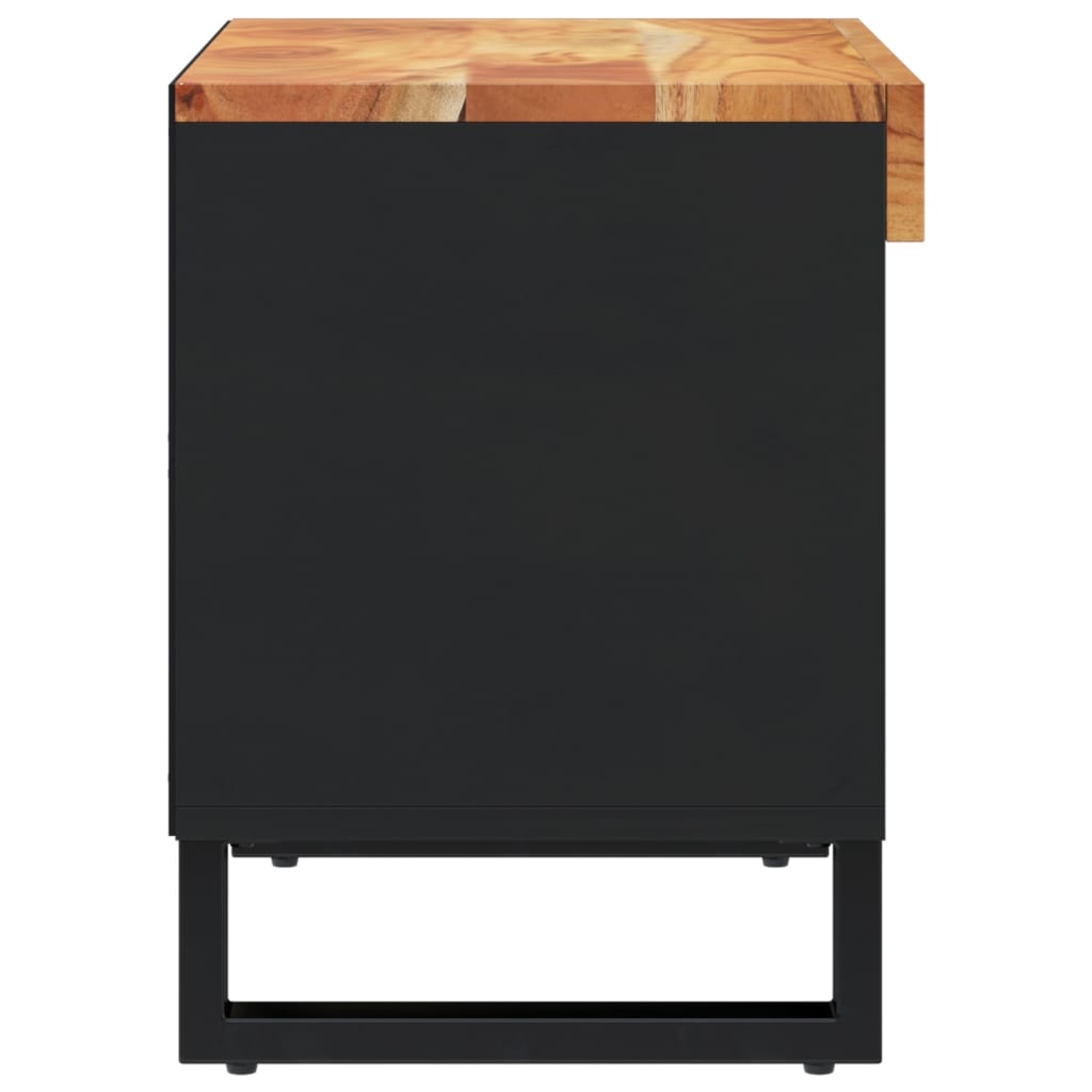 vidaXL TV Cabinet 60x33x43.5 cm Solid Wood Acacia
