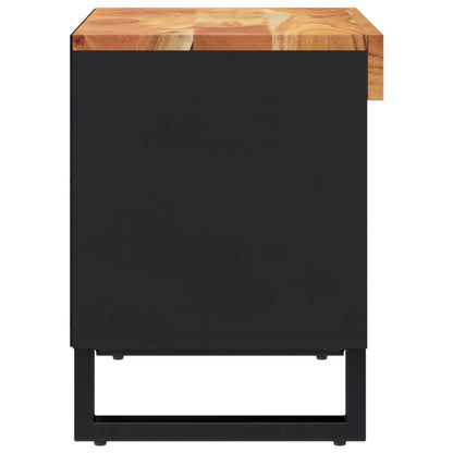 vidaXL TV Cabinet 60x33x43.5 cm Solid Wood Acacia