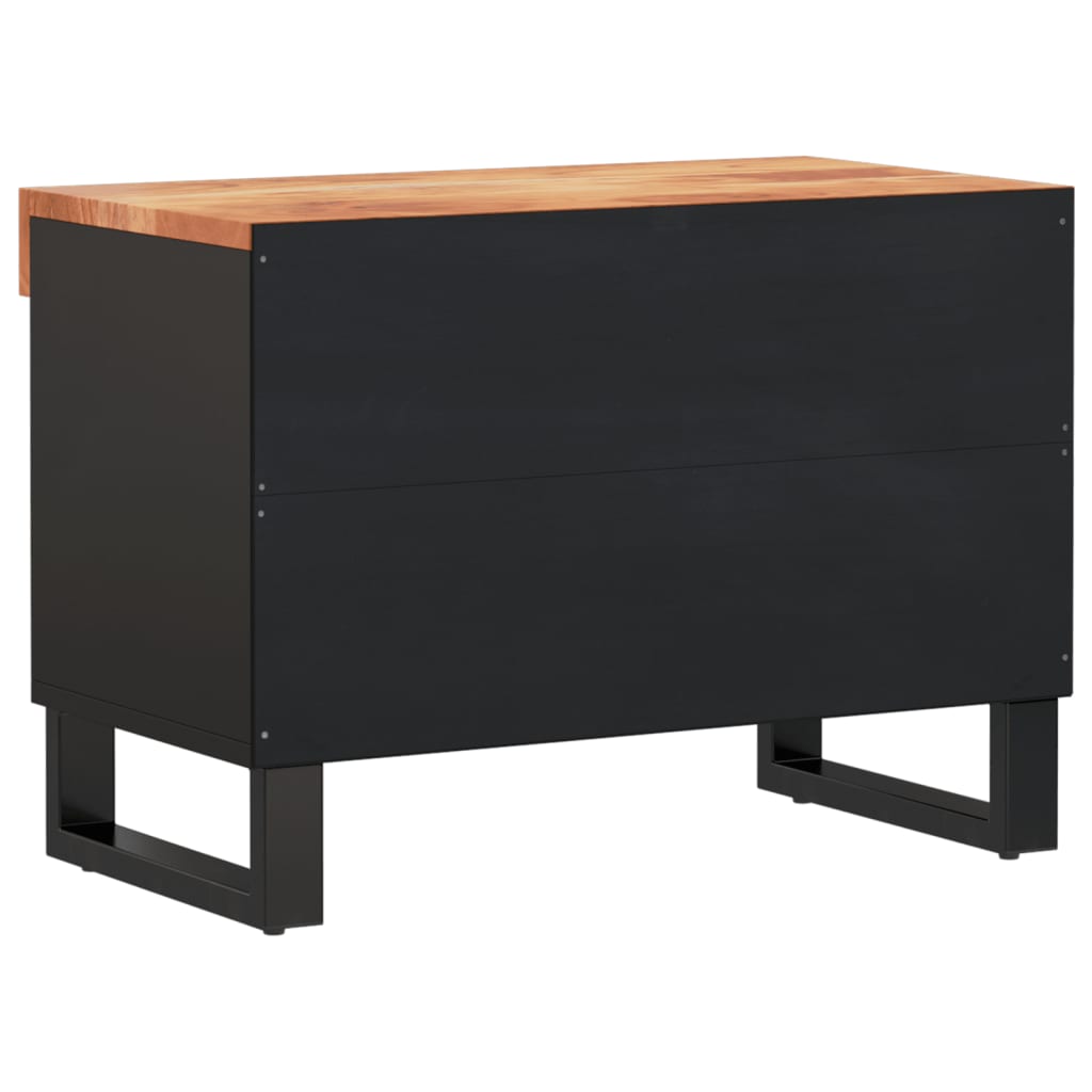 vidaXL TV Cabinet 60x33x43.5 cm Solid Wood Acacia
