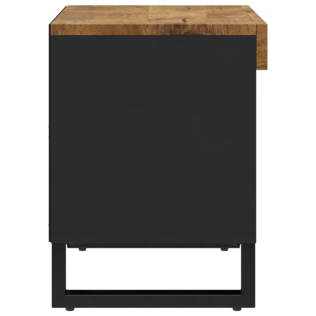 vidaXL TV Cabinet 60x33x43.5 cm Solid Wood Mango