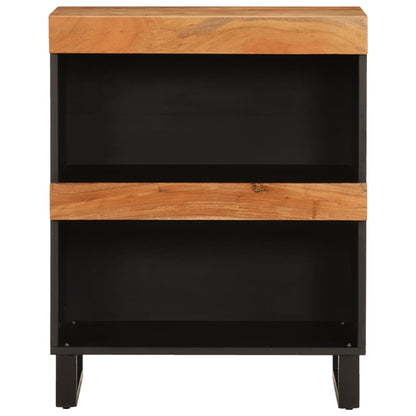 vidaXL Side Cabinet 60x33x75 cm Solid Wood Acacia