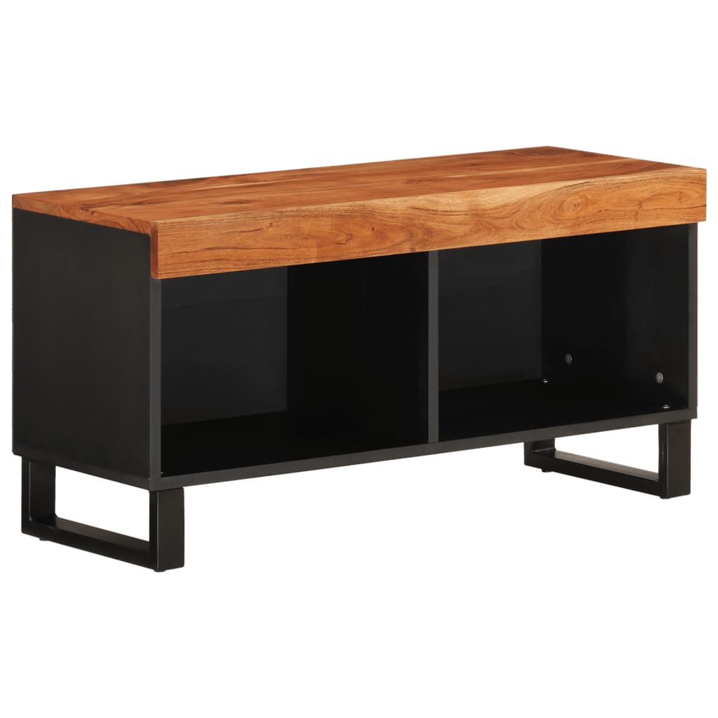 vidaXL TV Cabinet 85x33x43.5 cm Solid Wood Acacia