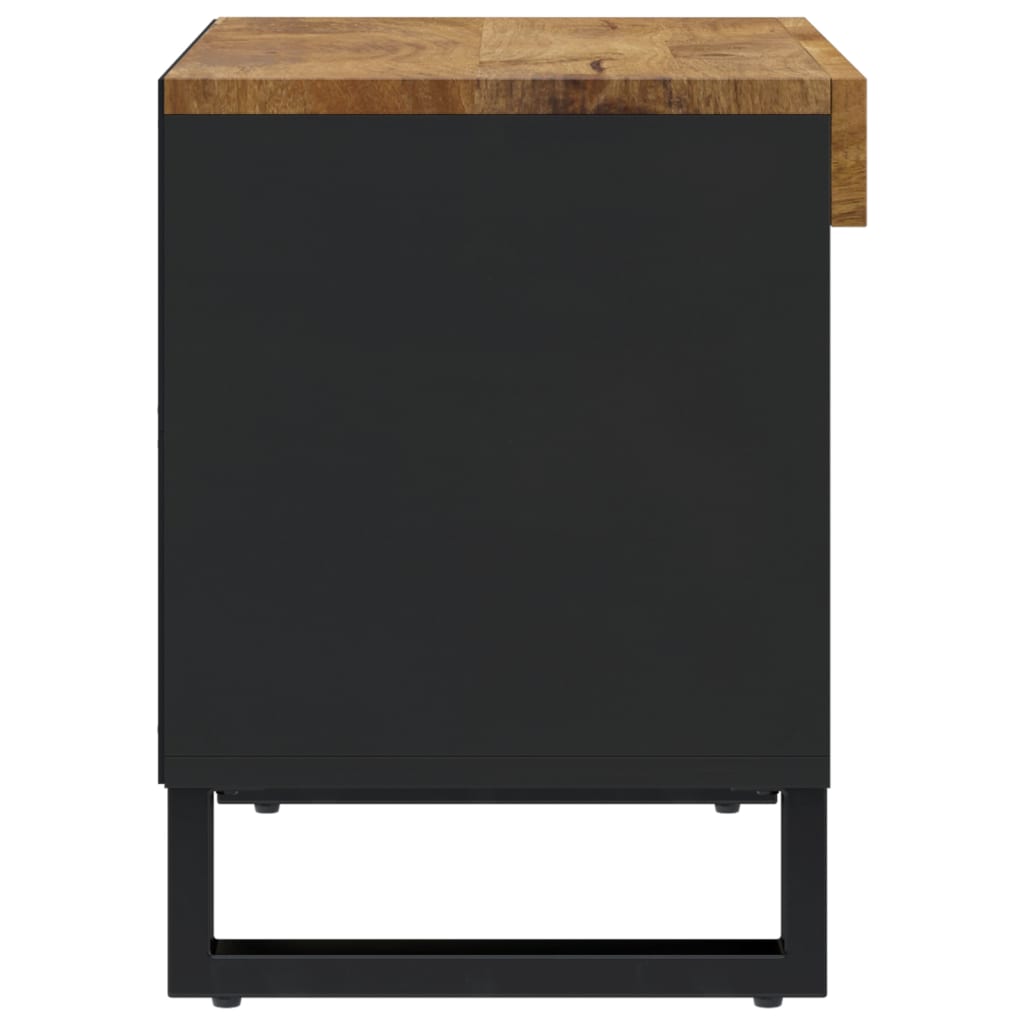 vidaXL TV Cabinet 85x33x43.5 cm Solid Wood Mango