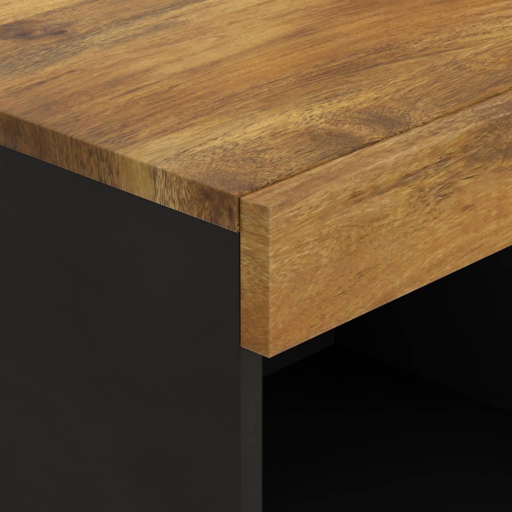 vidaXL TV Cabinet 85x33x43.5 cm Solid Wood Mango