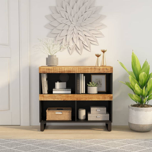 vidaXL Side Cabinet 85x33x75 cm Solid Wood Mango