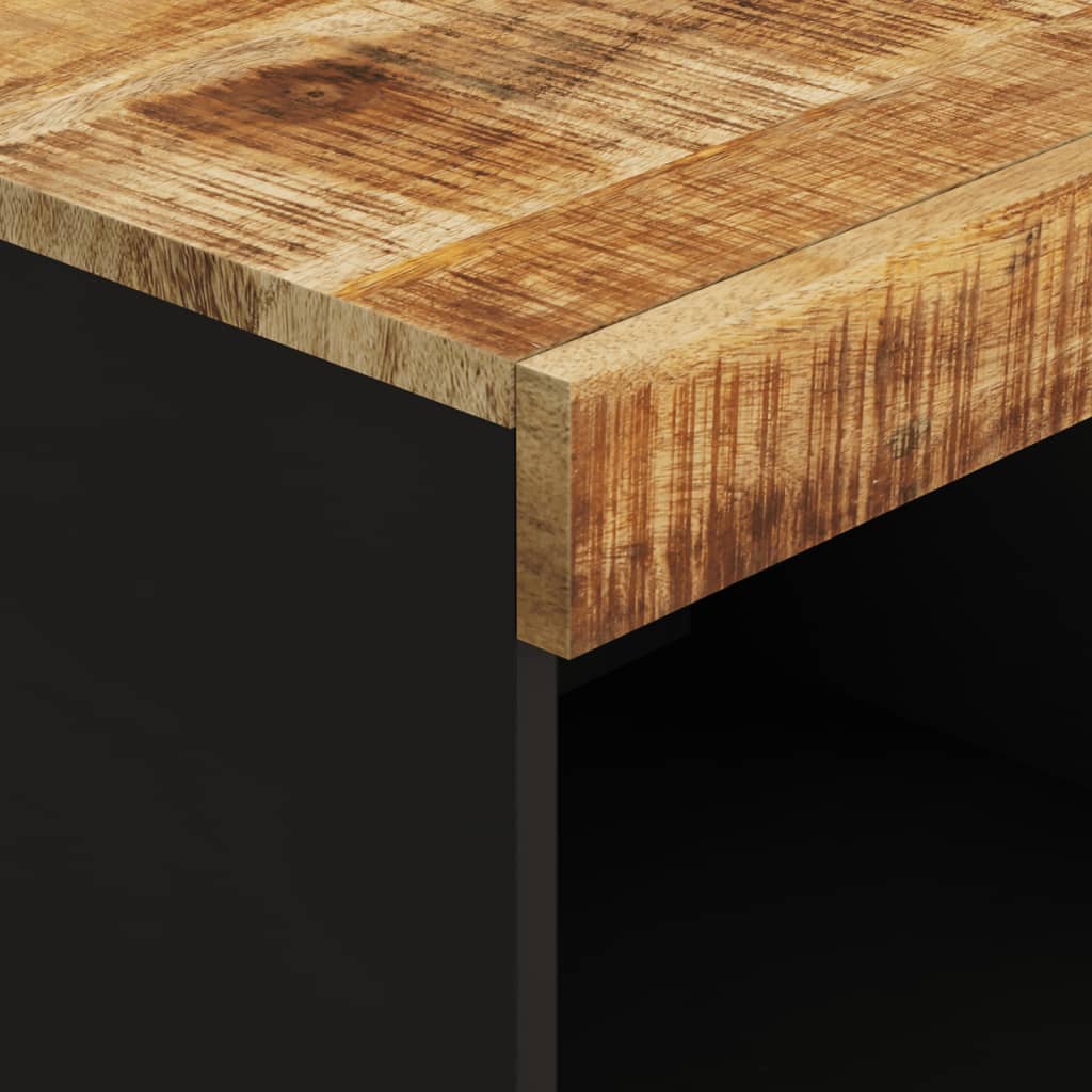 vidaXL Side Cabinet 85x33x107 cm Solid Wood Mango