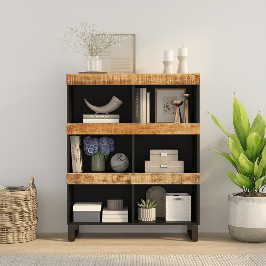 vidaXL Side Cabinet 85x33x107 cm Solid Wood Mango