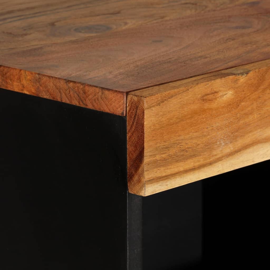 vidaXL Side Cabinet 85x33x107 cm Solid Wood Acacia