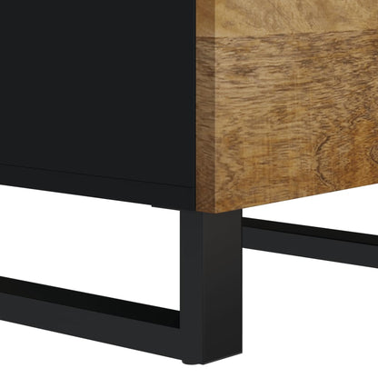 vidaXL Sideboard with 3 Drawers 40x33,5x75 cm Solid Wood Mango