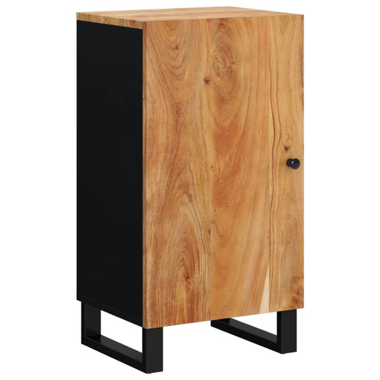 vidaXL Sideboard with Door 40x31x75 cm Solid Wood Acacia