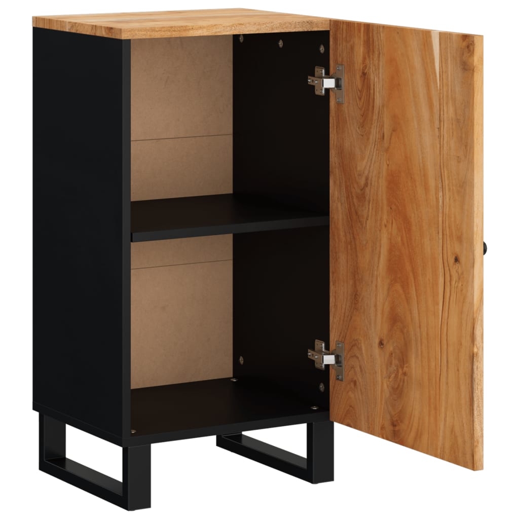 vidaXL Sideboard with Door 40x31x75 cm Solid Wood Acacia