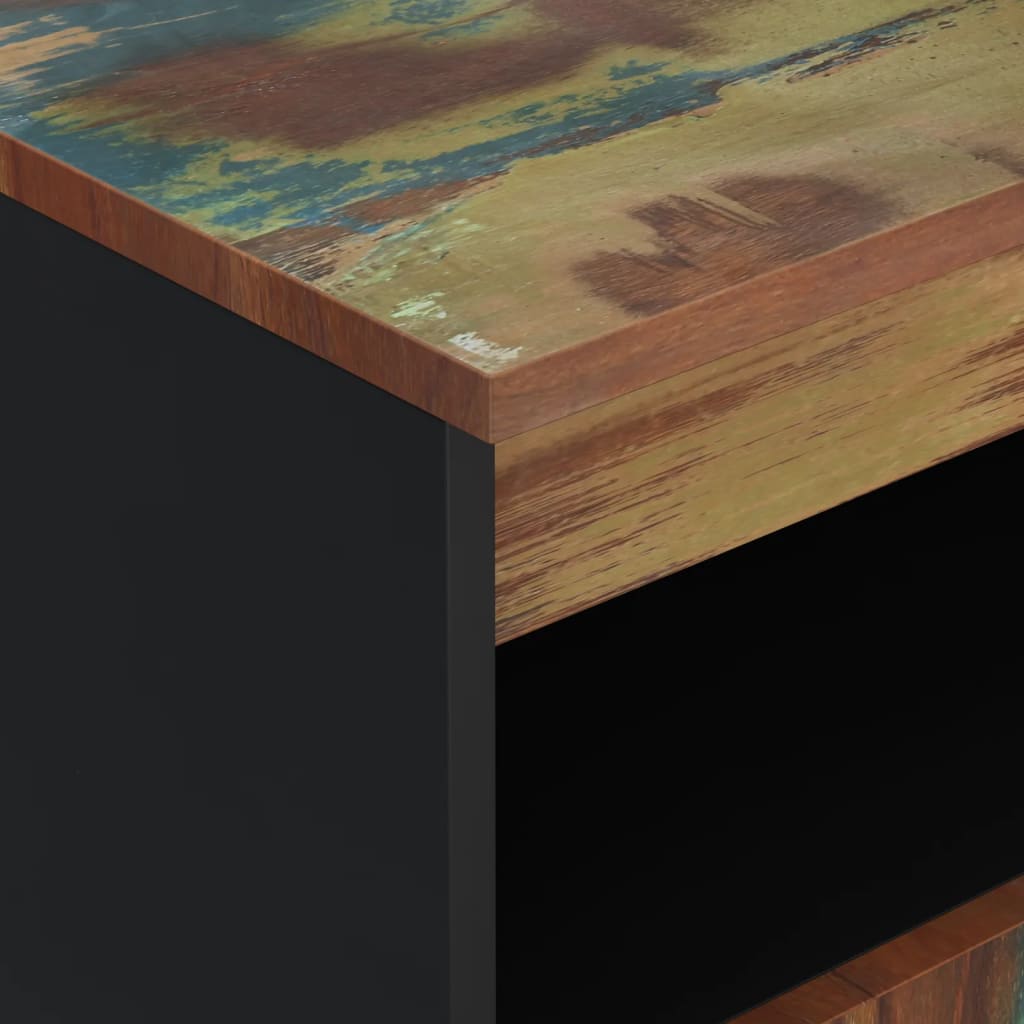 vidaXL Sideboard with 2 Doors 60x33x75 cm Solid Wood Reclaimed