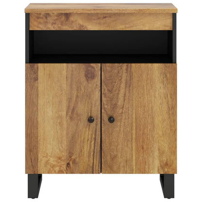 vidaXL Sideboard with 2 Doors 60x33x75 cm Solid Wood Mango