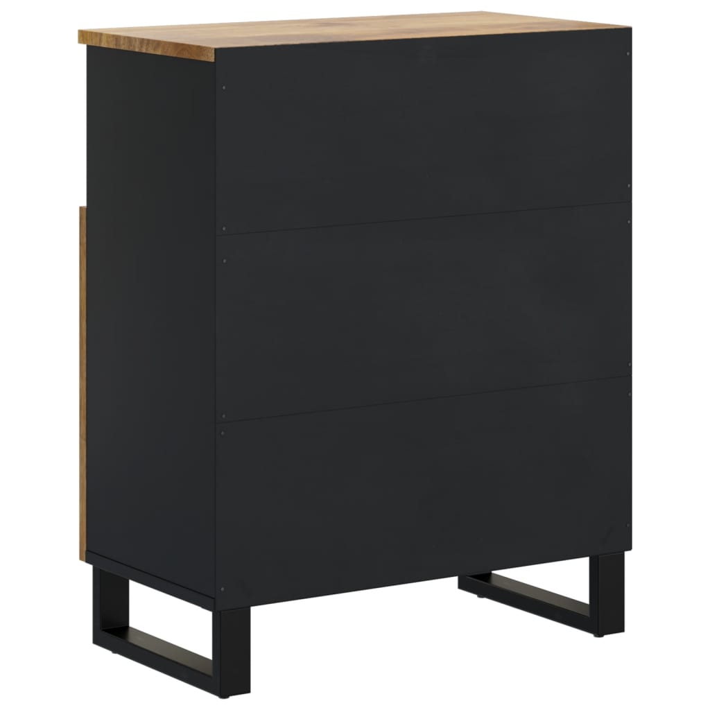 vidaXL Sideboard with 2 Doors 60x33x75 cm Solid Wood Mango